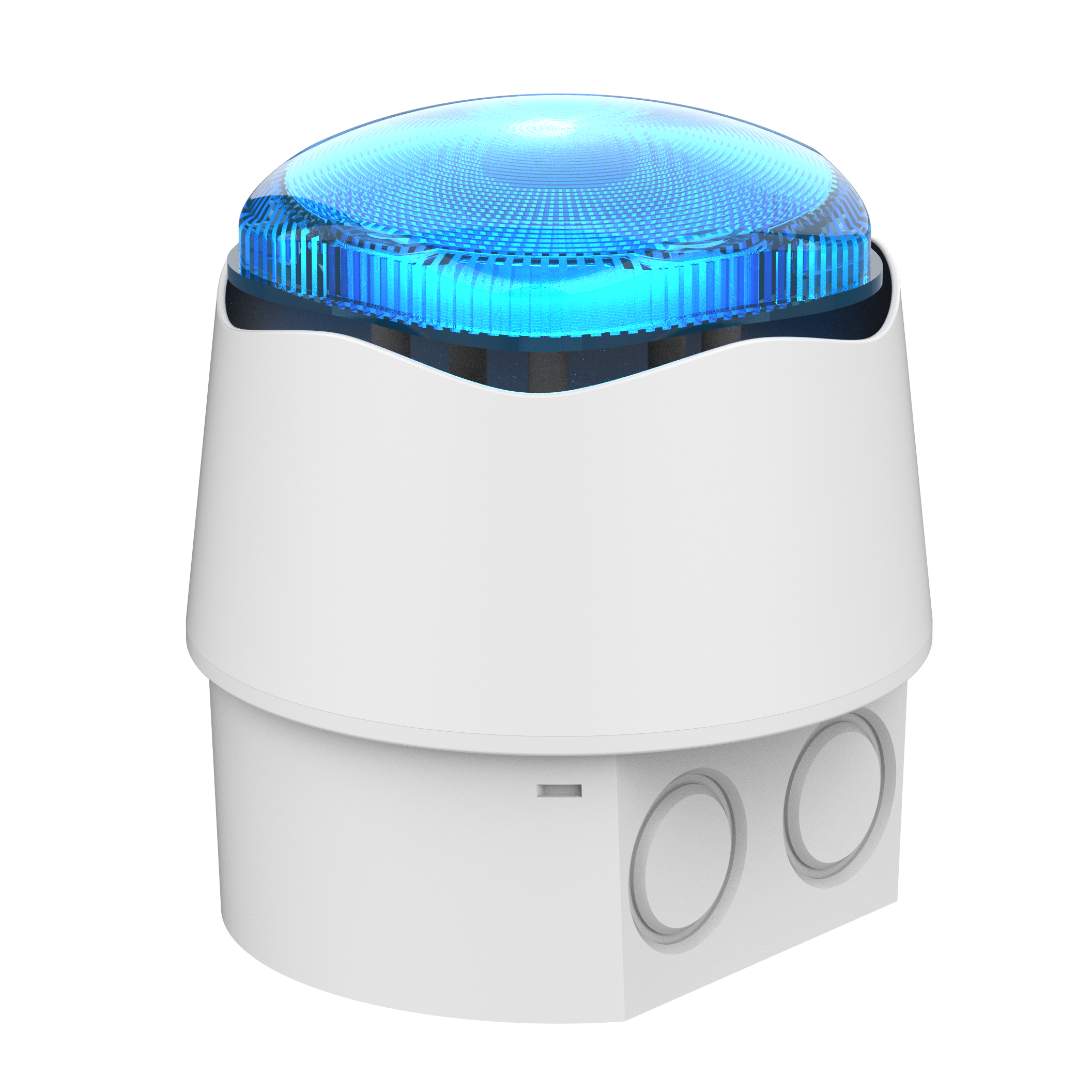 Larmdon Blixt/Sirén Blå IP66