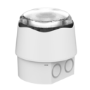 Larmdon Blixt/Sirén Vit IP66