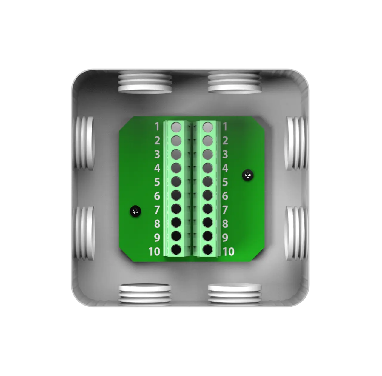 Kopplingsbox 10 POL Röd