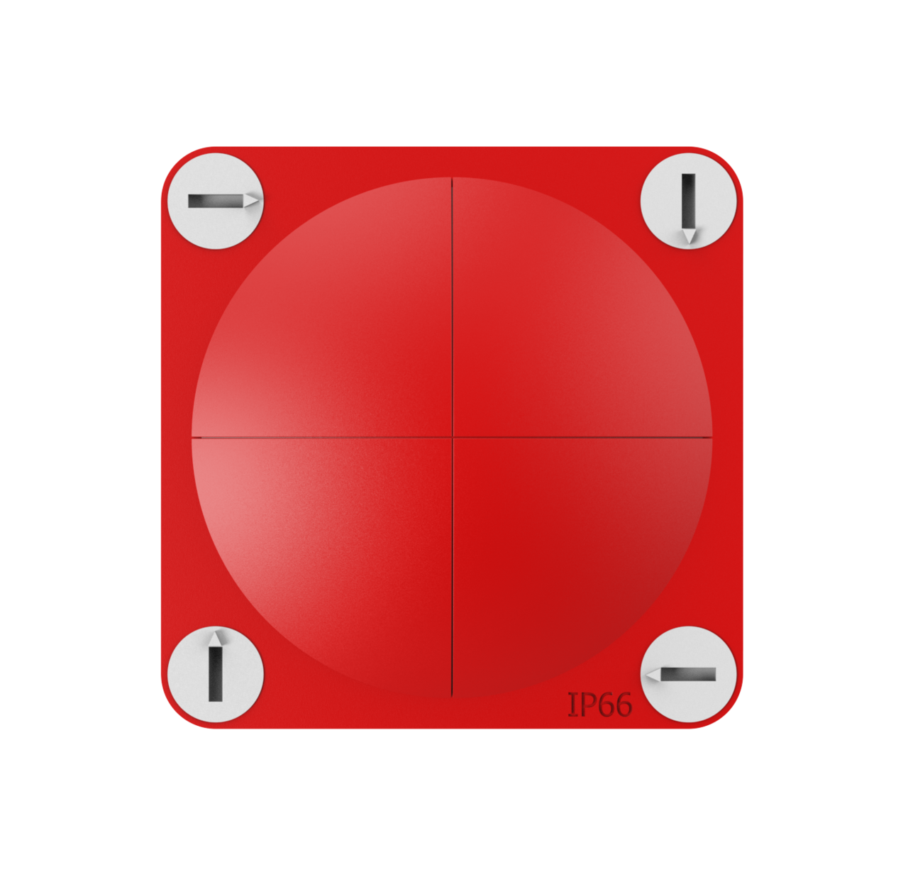 Kopplingsbox 10 POL Röd