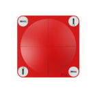 Kopplingsbox 10 POL Röd