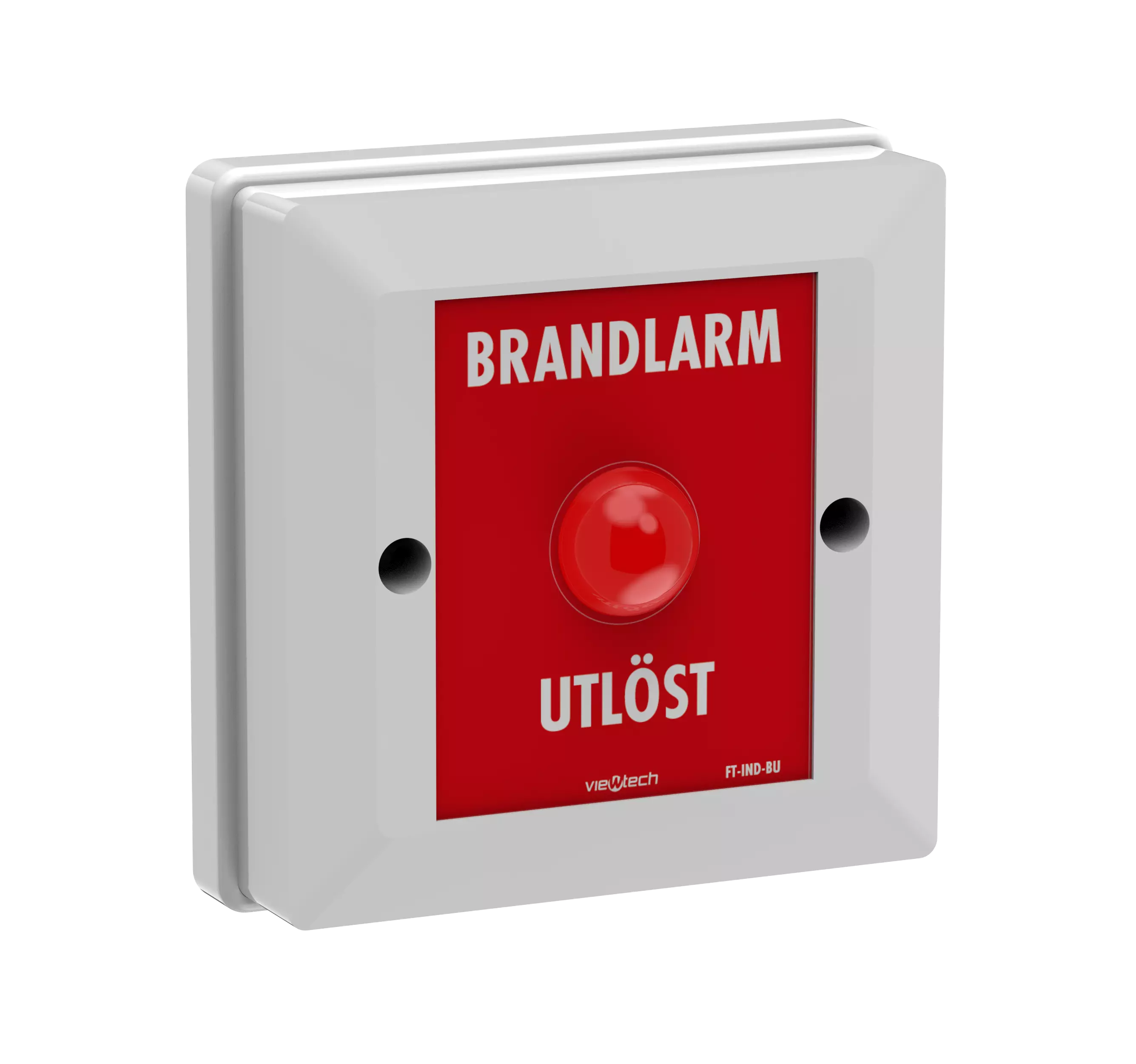 Indikeringslampa Röd - Brandlarm Utlöst