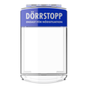 Skyddshuv för Dörrstopp Blå