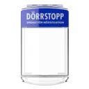 Skyddshuv för Dörrstopp Blå