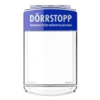 Skyddshuv för Dörrstopp Blå