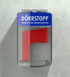 Skyddshuv för Dörrstopp Blå