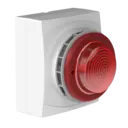 Siren/Blixt Identifire Pro Röd