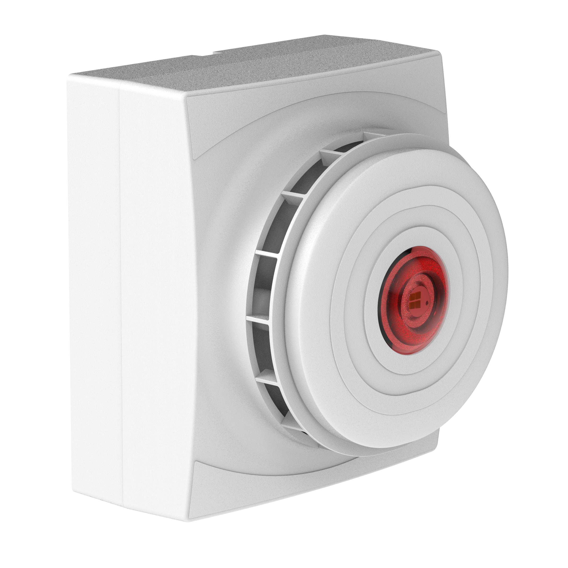 Siren / Blixt  Röd Blixt Tak EN54