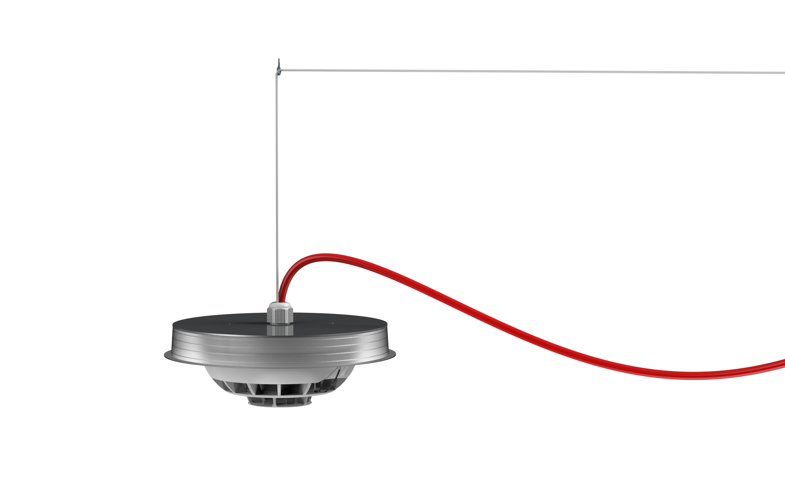 Hissanordning Röd 4x0,5mm² - 12m/ 20m lina