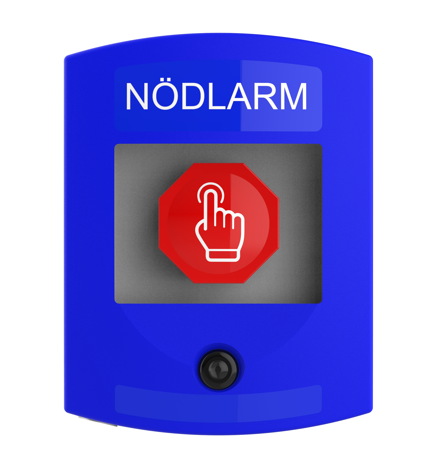 Larmknapp G3 Blå m. Kamera