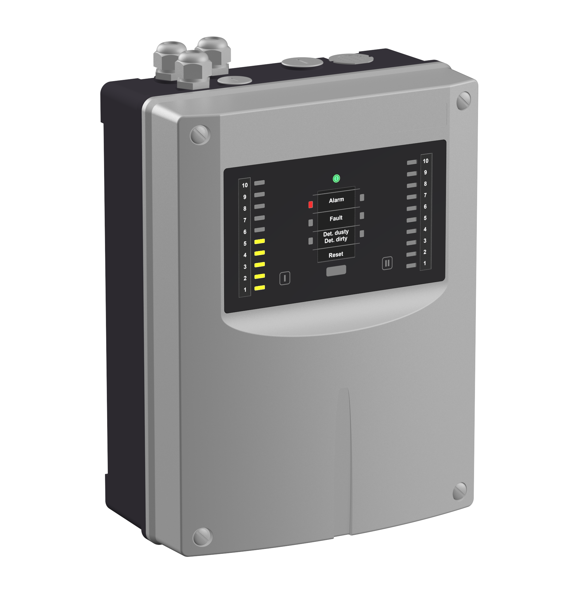 Securiton Aspirerande Rökdetektor 2 Rör Avancerad display