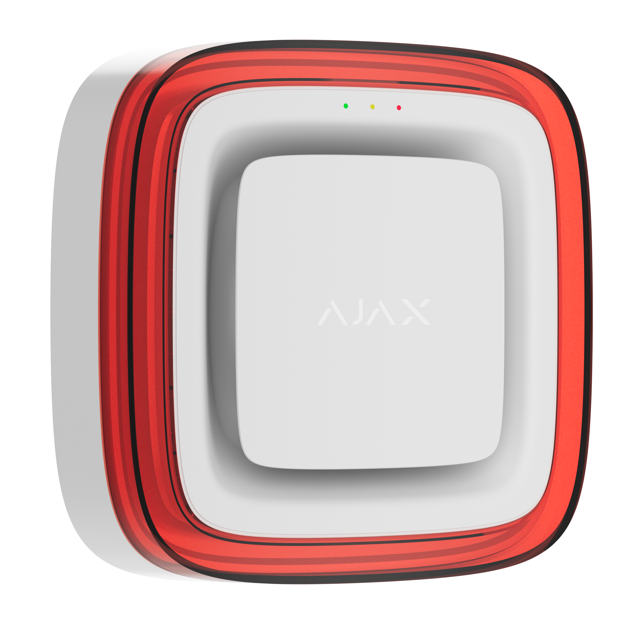 Ajax Siren/LED-blixt EN54 trådlös vit (Sounder/VAD)