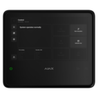 Ajax Brandlarmscentral Fire Hub EN54 Line svart