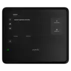 Ajax Brandlarmcentral EN54 line Fire Hub Jeweller Svart