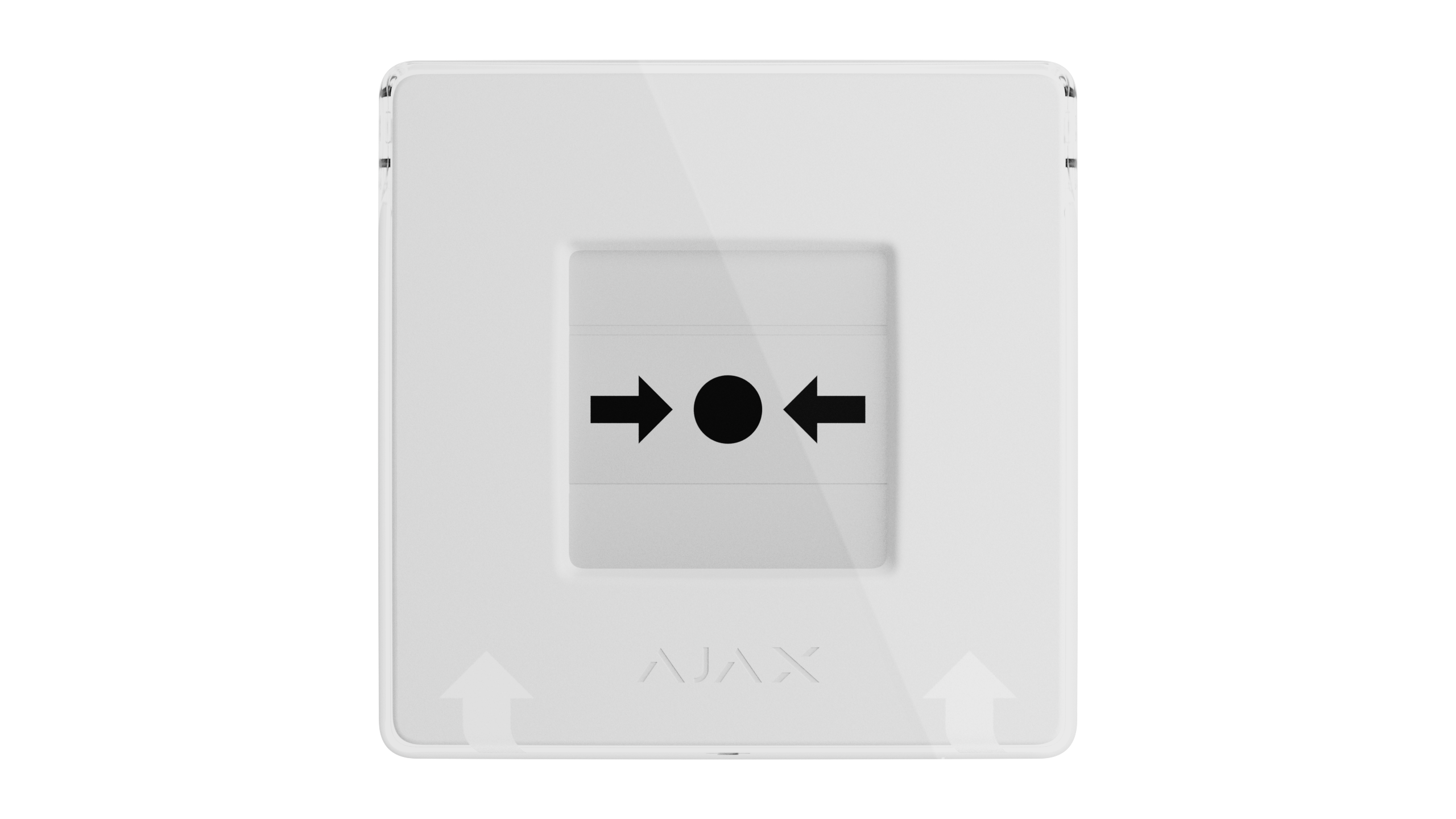 Ajax Larmknapp utanpåliggande trådlös vit