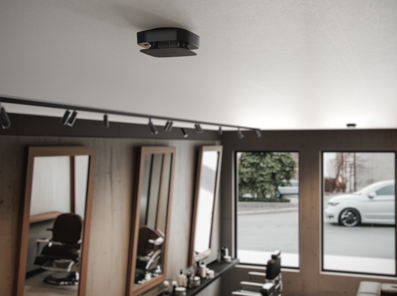 Ajax Värmedetektor EN54 trådlös svart