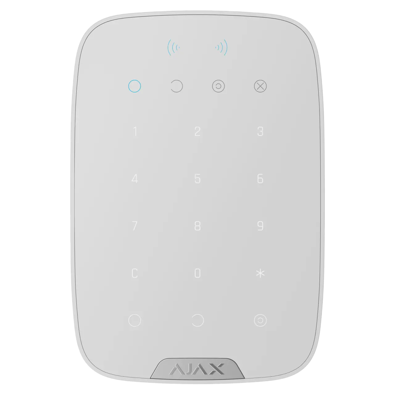 Ajax Manöverpanel Plus DESfire trådlös vit