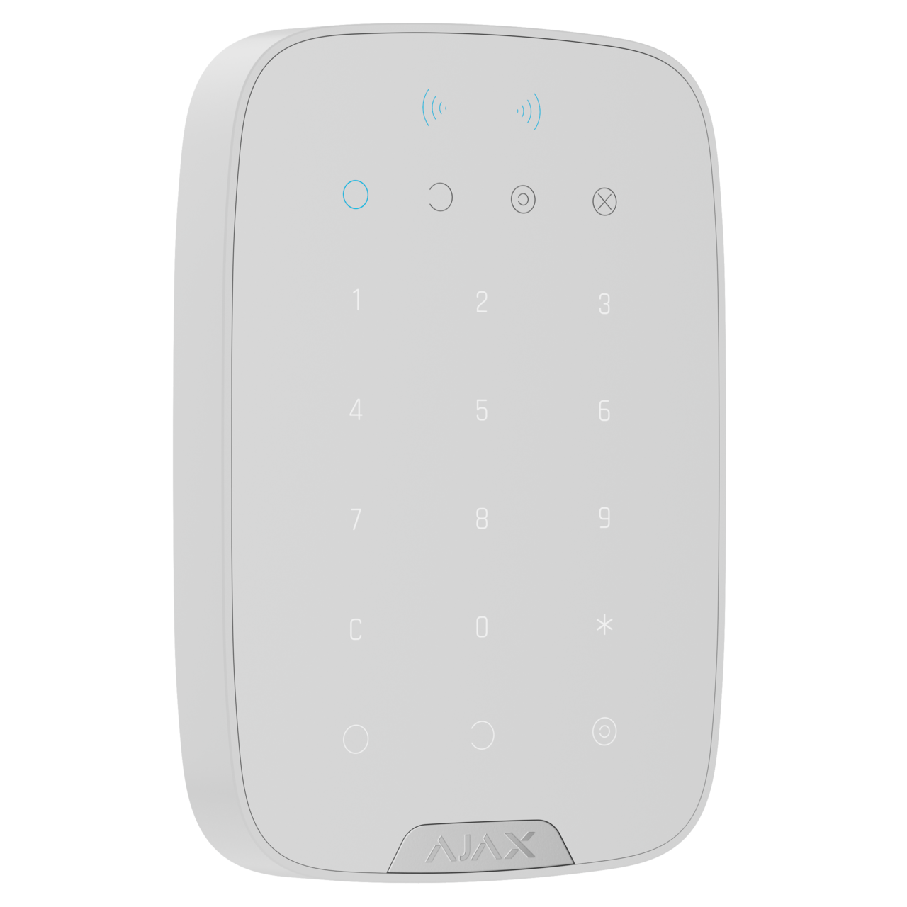 Ajax Manöverpanel Plus DESfire trådlös vit