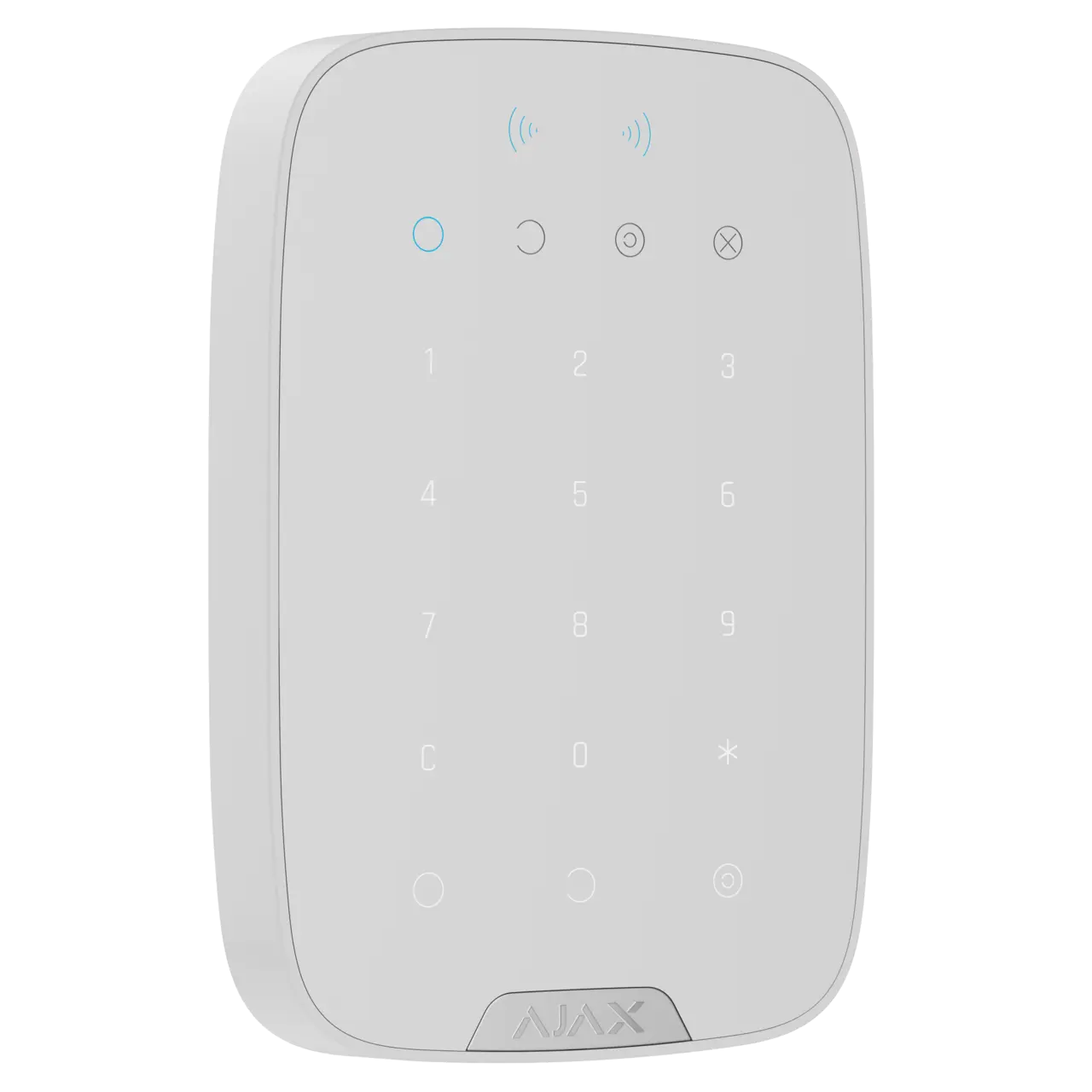 Ajax Manöverpanel Plus DESfire trådlös vit