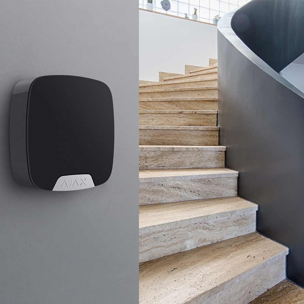 Ajax Siren inomhus trådlös svart