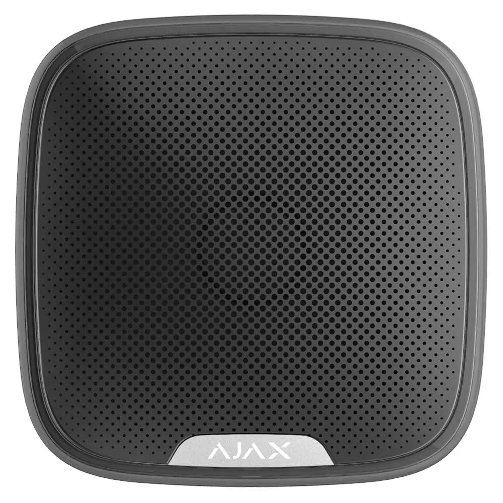 Ajax Siren utomhus LED-indikering trådlös svart