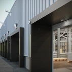 Ridådetektor utomhus 8 eller 12m trådlös vit