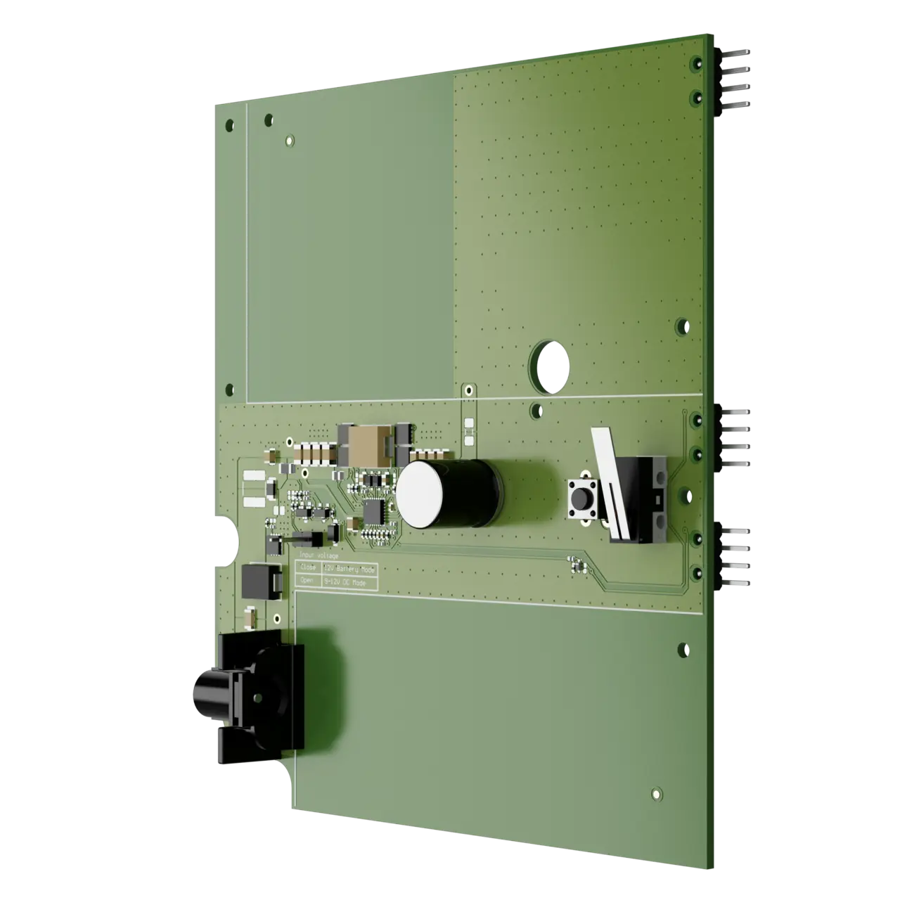Ajax Strömförsörjningkort 12V för NVR