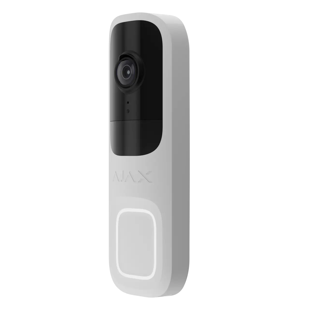 Ajax Videodörrklocka 4MP WiFi AI vit