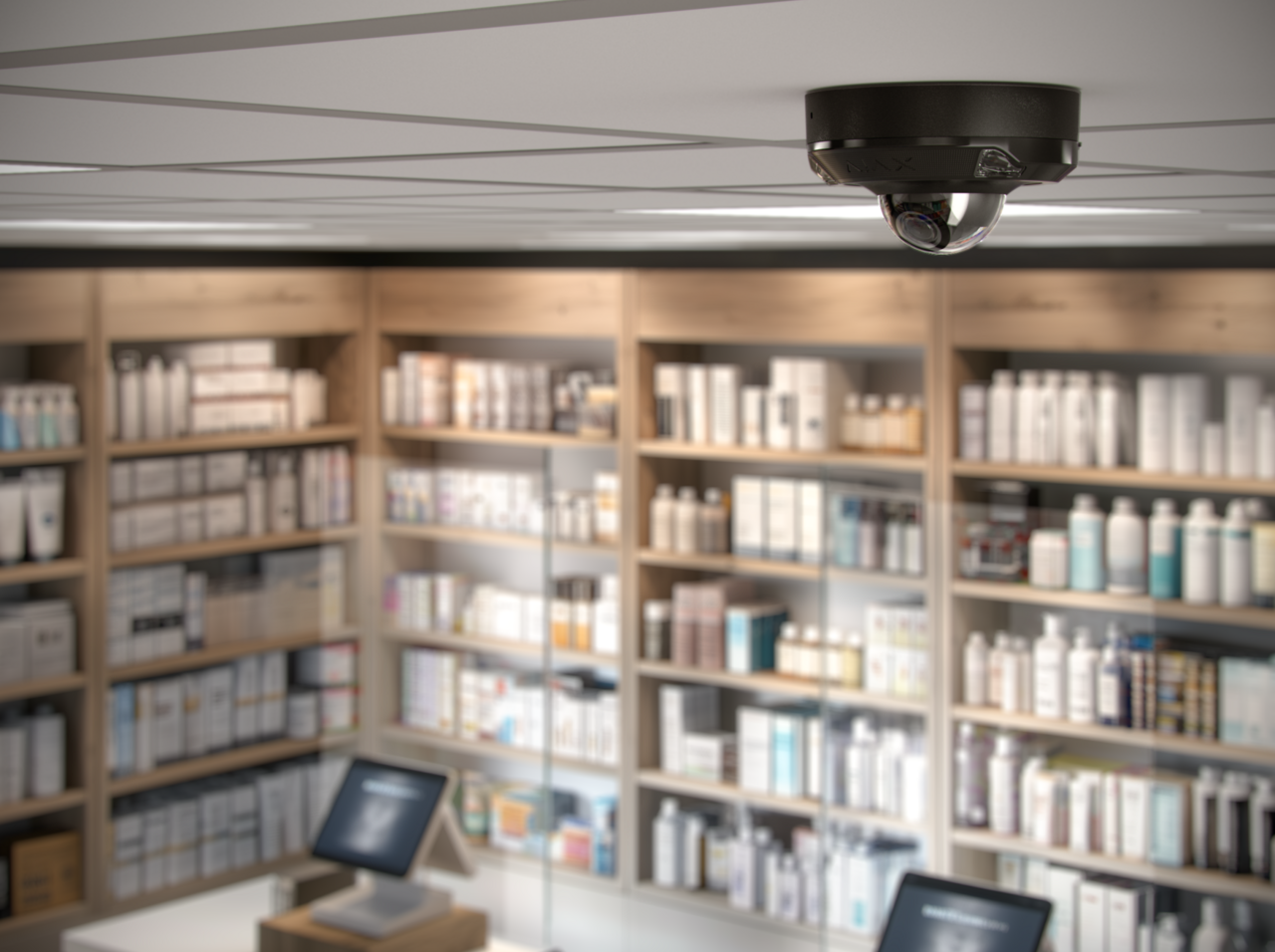 Ajax Kamera 5MP HL AI Mini dome 2,8mm svart