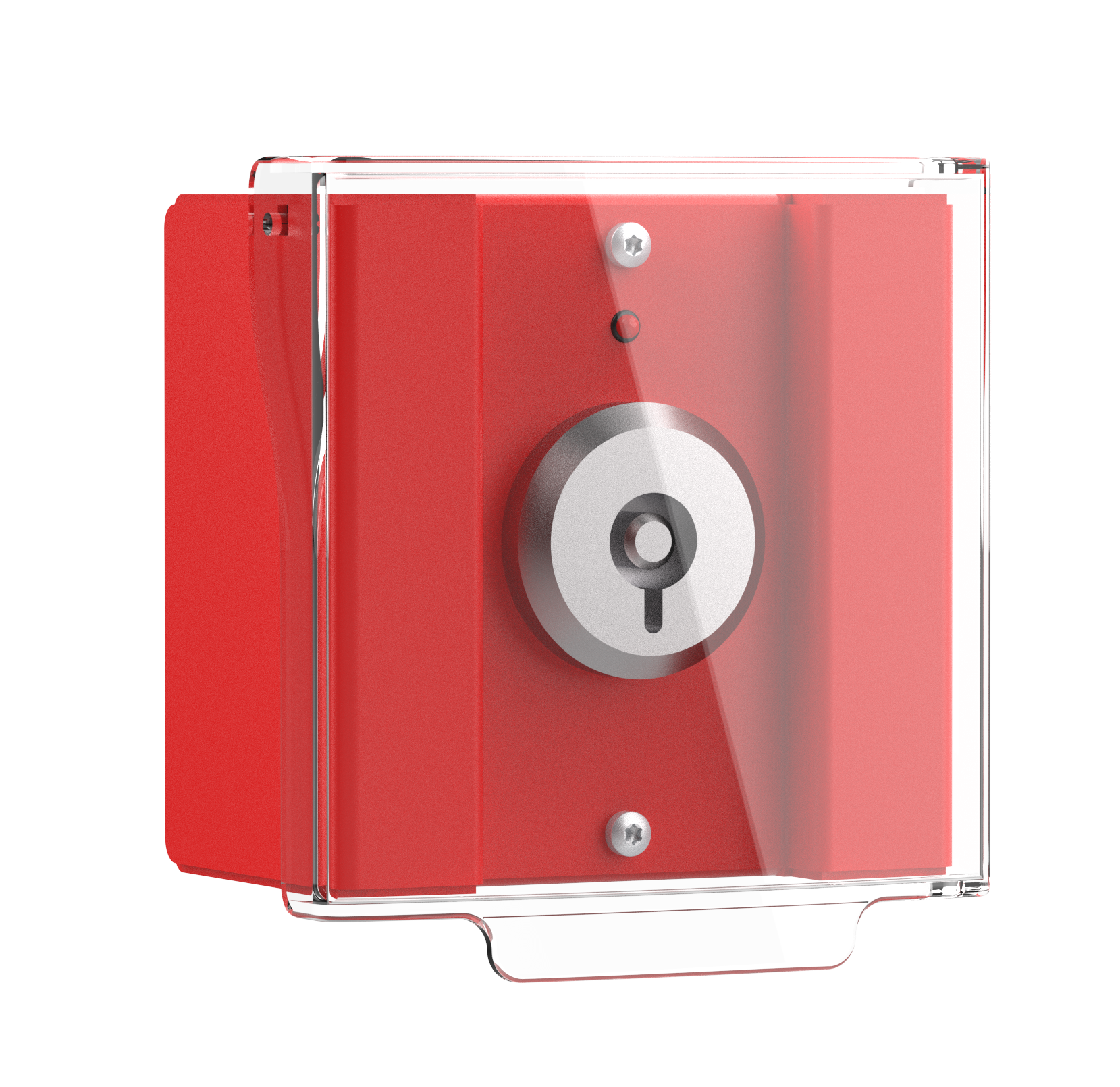 Nyckelbrytare Röd med relä