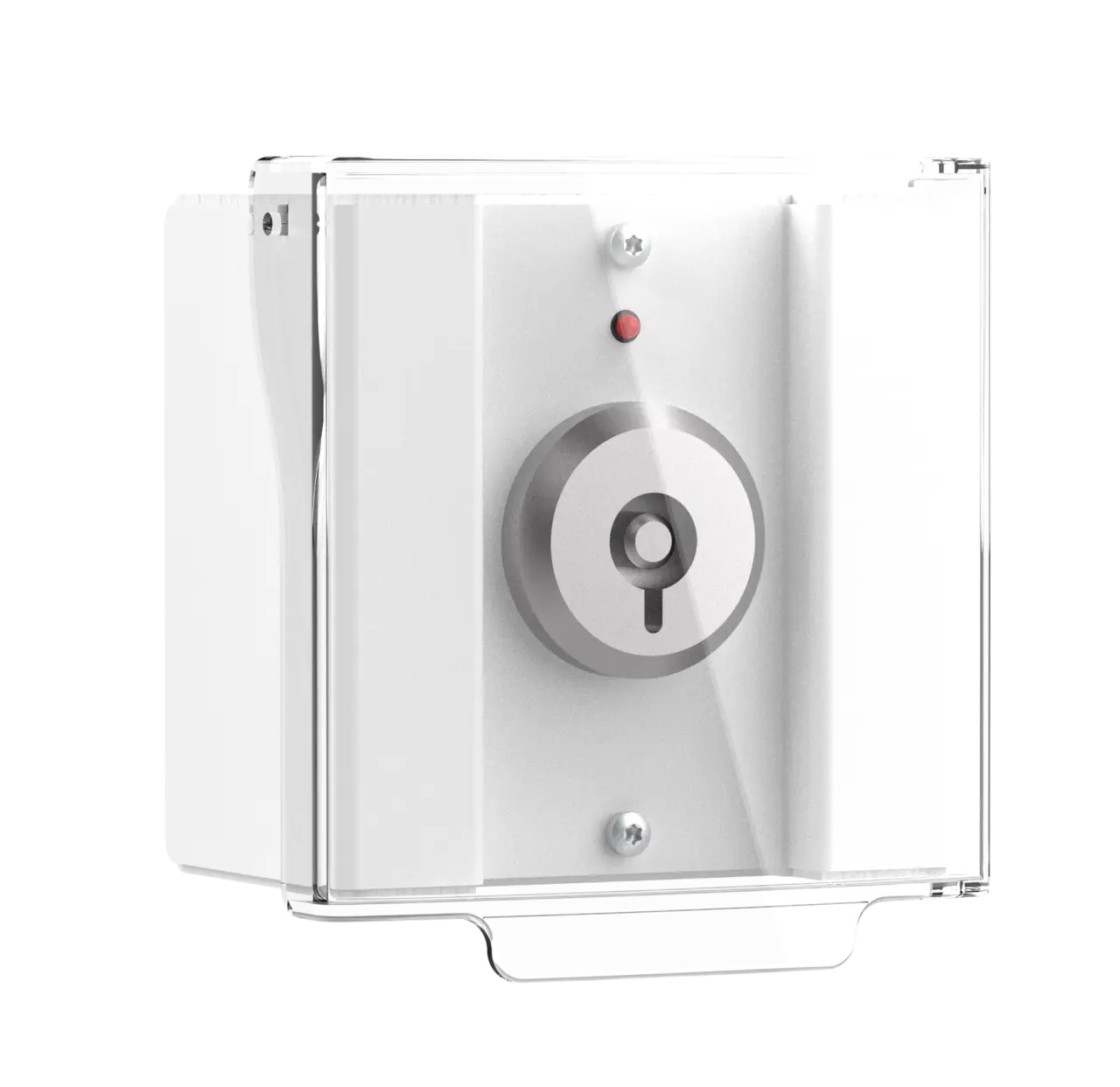 Nyckelbrytare Vit med relä