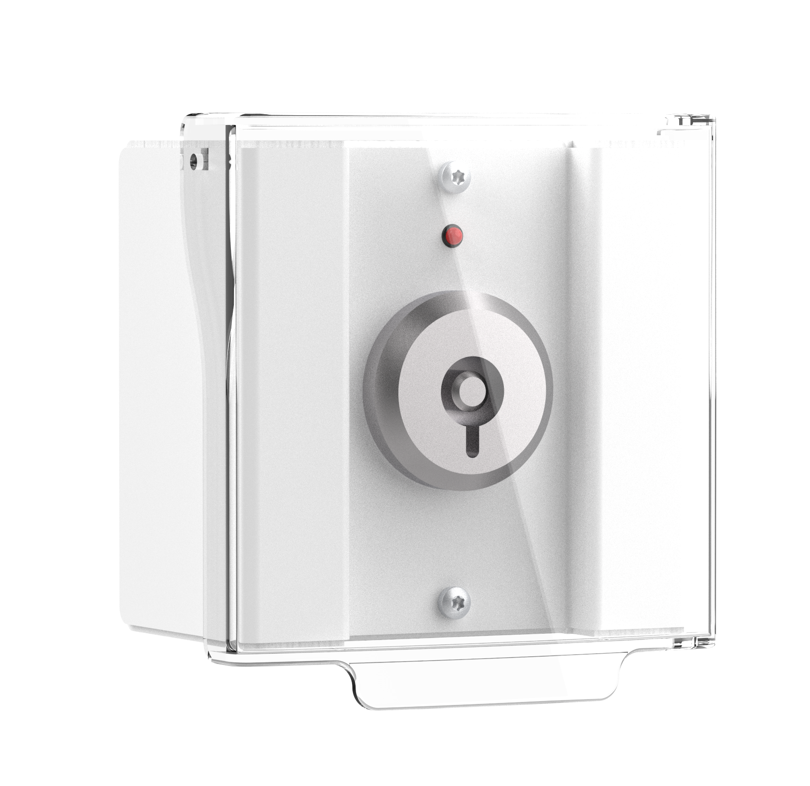 Nyckelbrytare vit NO/NC