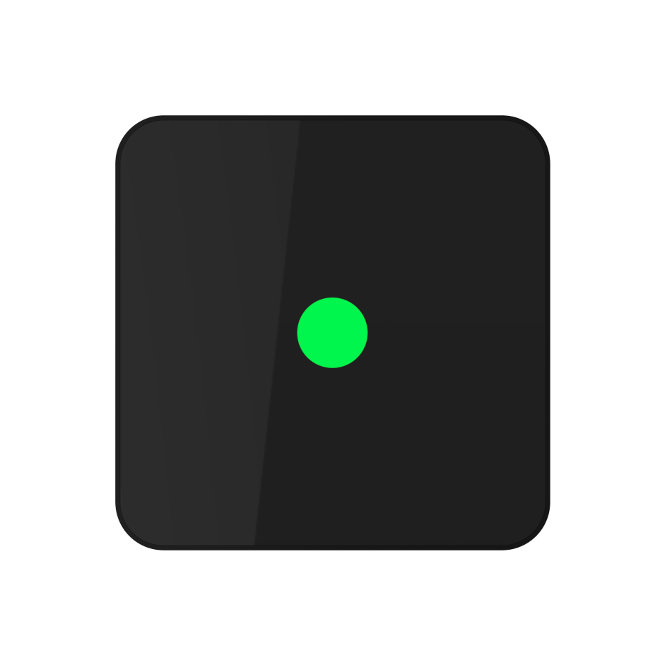 Indikeringslampa IQ Svart