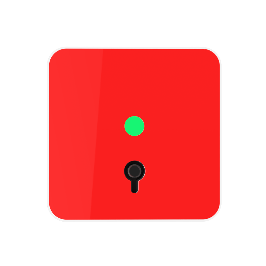 Nyckelbrytare IQ Röd