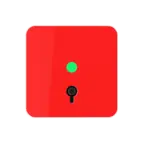 Nyckelbrytare IQ Röd