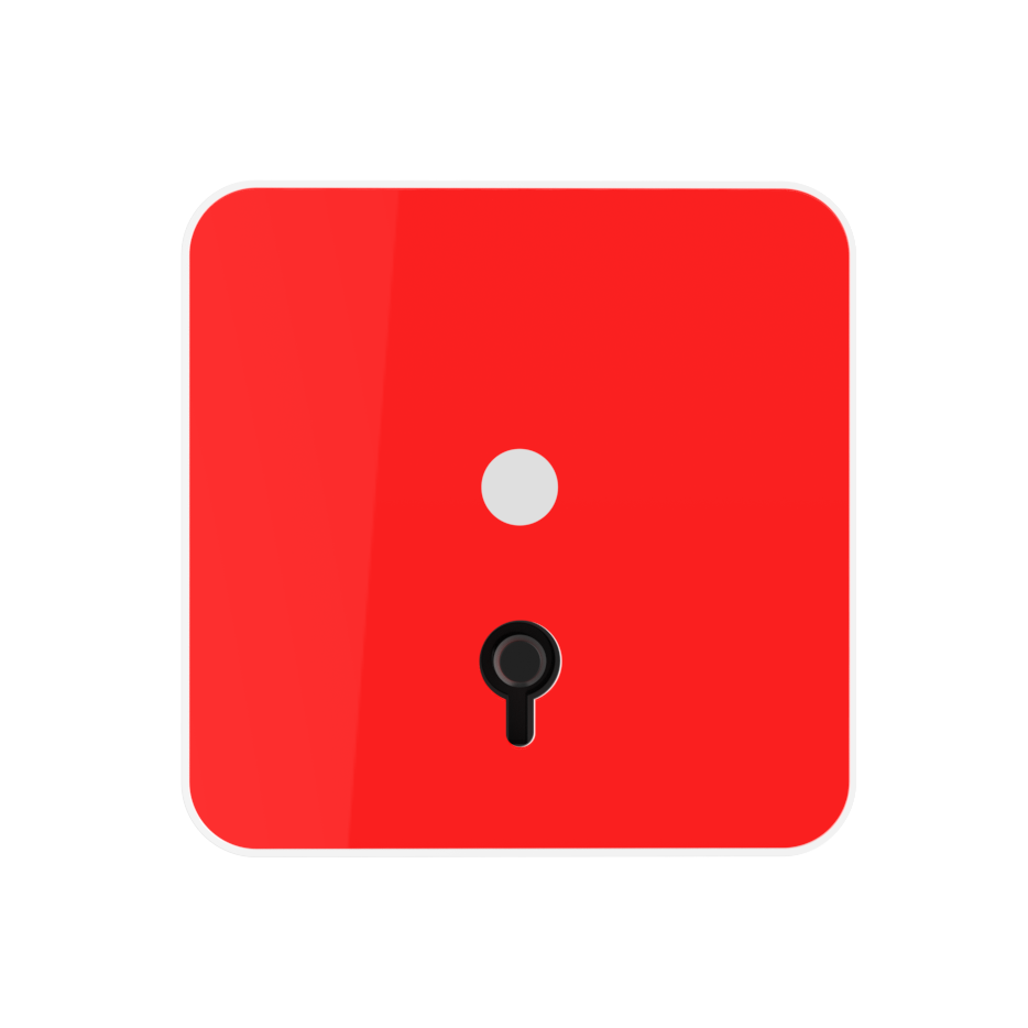 Nyckelbrytare IQ Röd