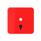 Nyckelbrytare IQ Röd