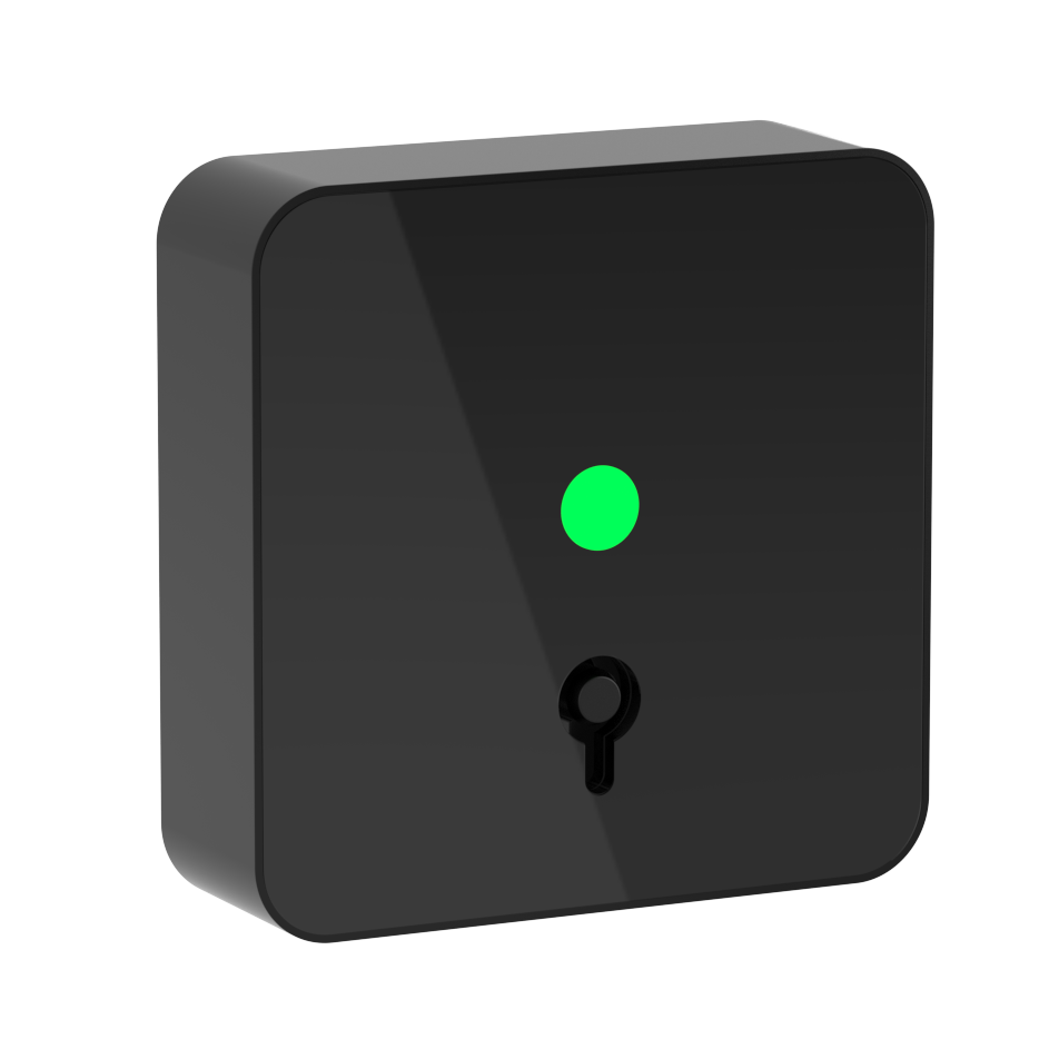 Nyckelbrytare IQ Svart 4 färgs LED