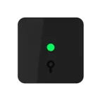 Nyckelbrytare IQ Svart 4 färgs LED