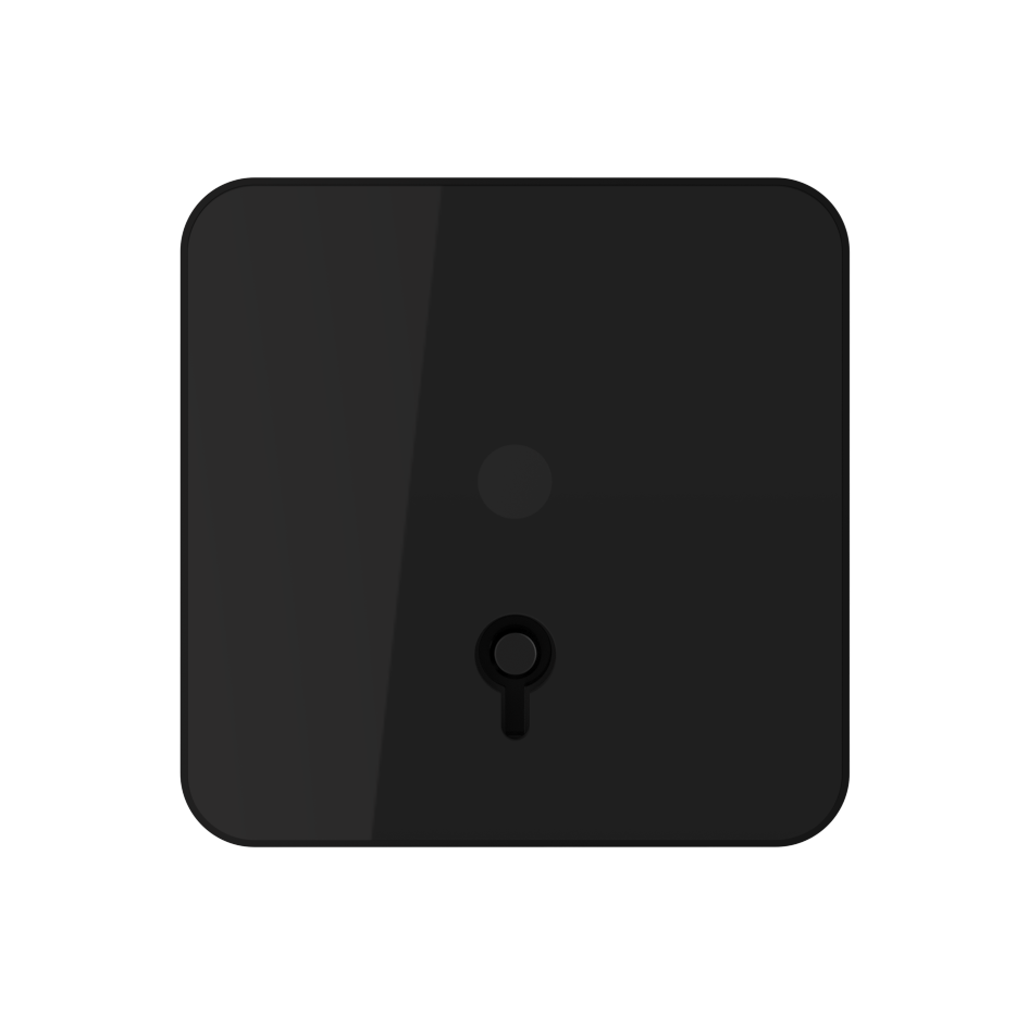 Nyckelbrytare IQ Svart 4 färgs LED