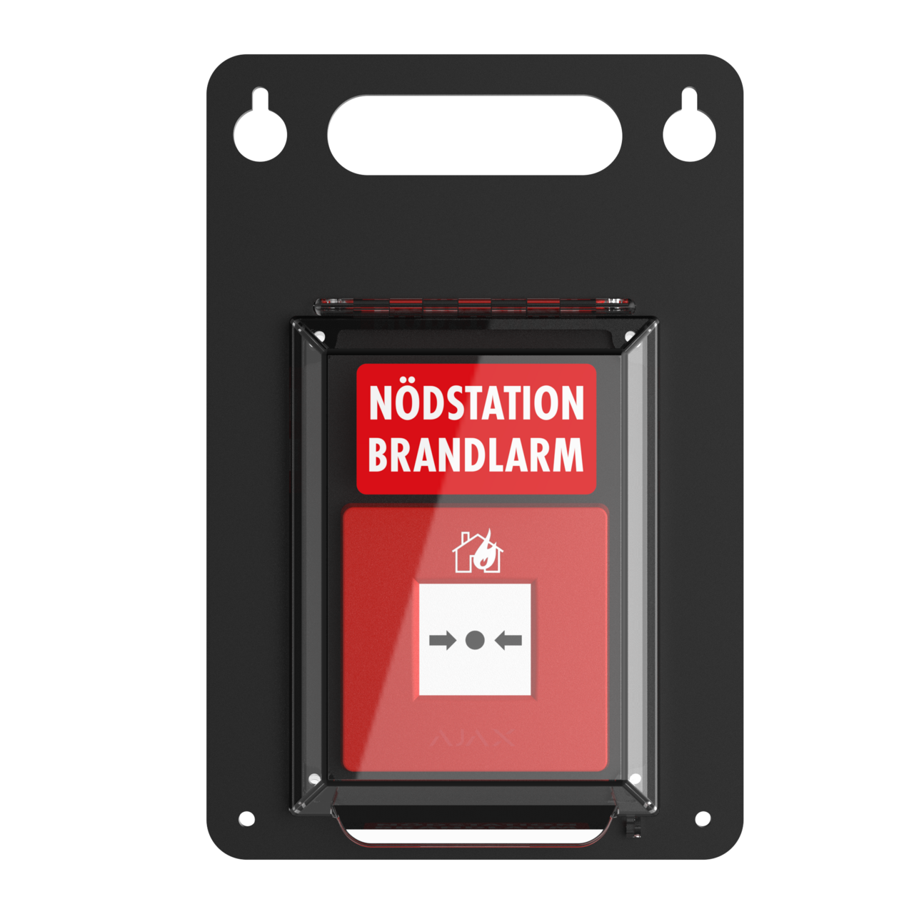 Nödstation Larmknapp & Larmdon temporärt bygglarm