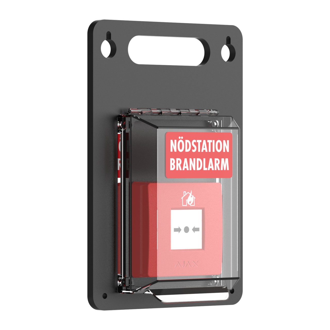 Nödstation Larmknapp & Larmdon temporärt bygglarm