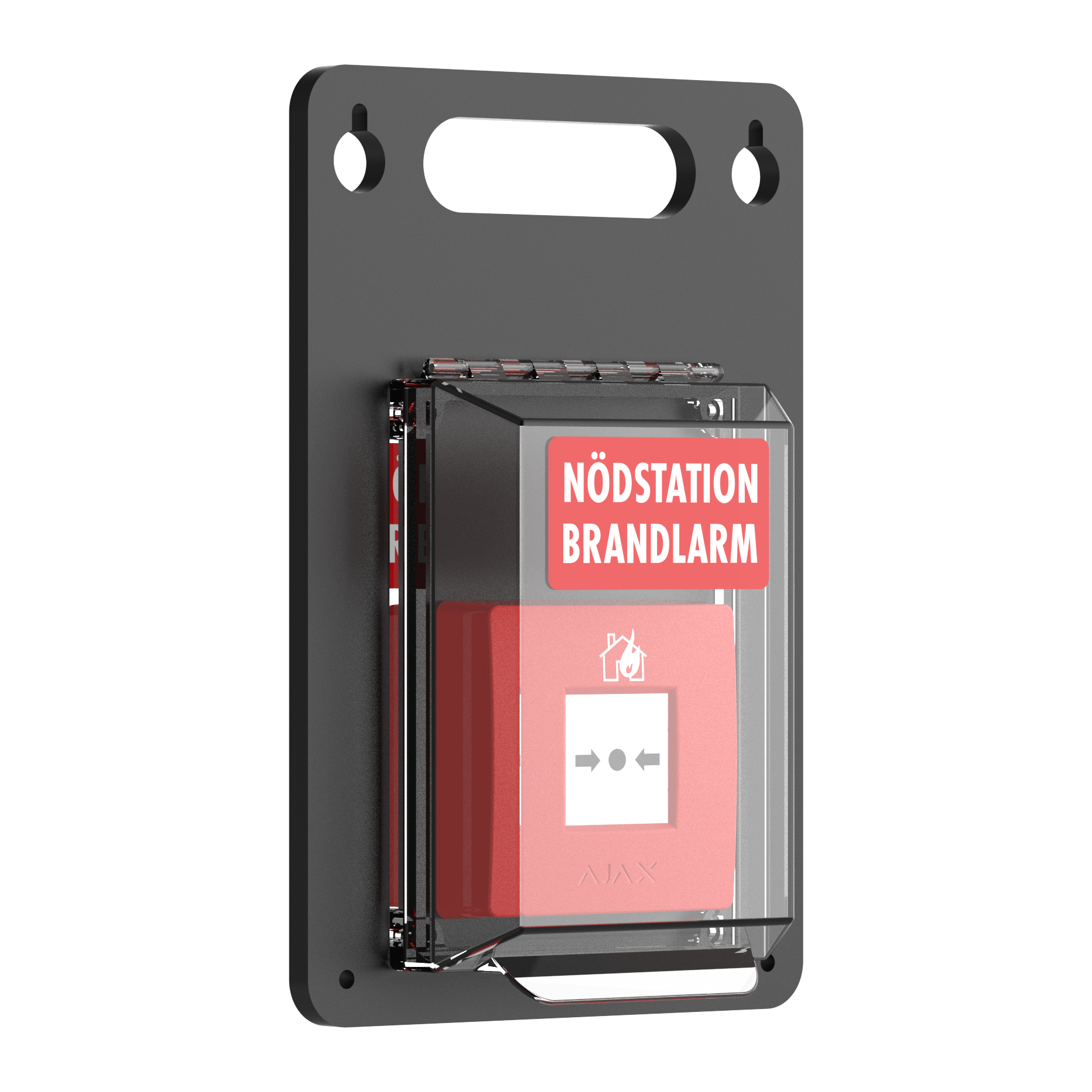 Nödstation Larmknapp & Larmdon temporärt bygglarm