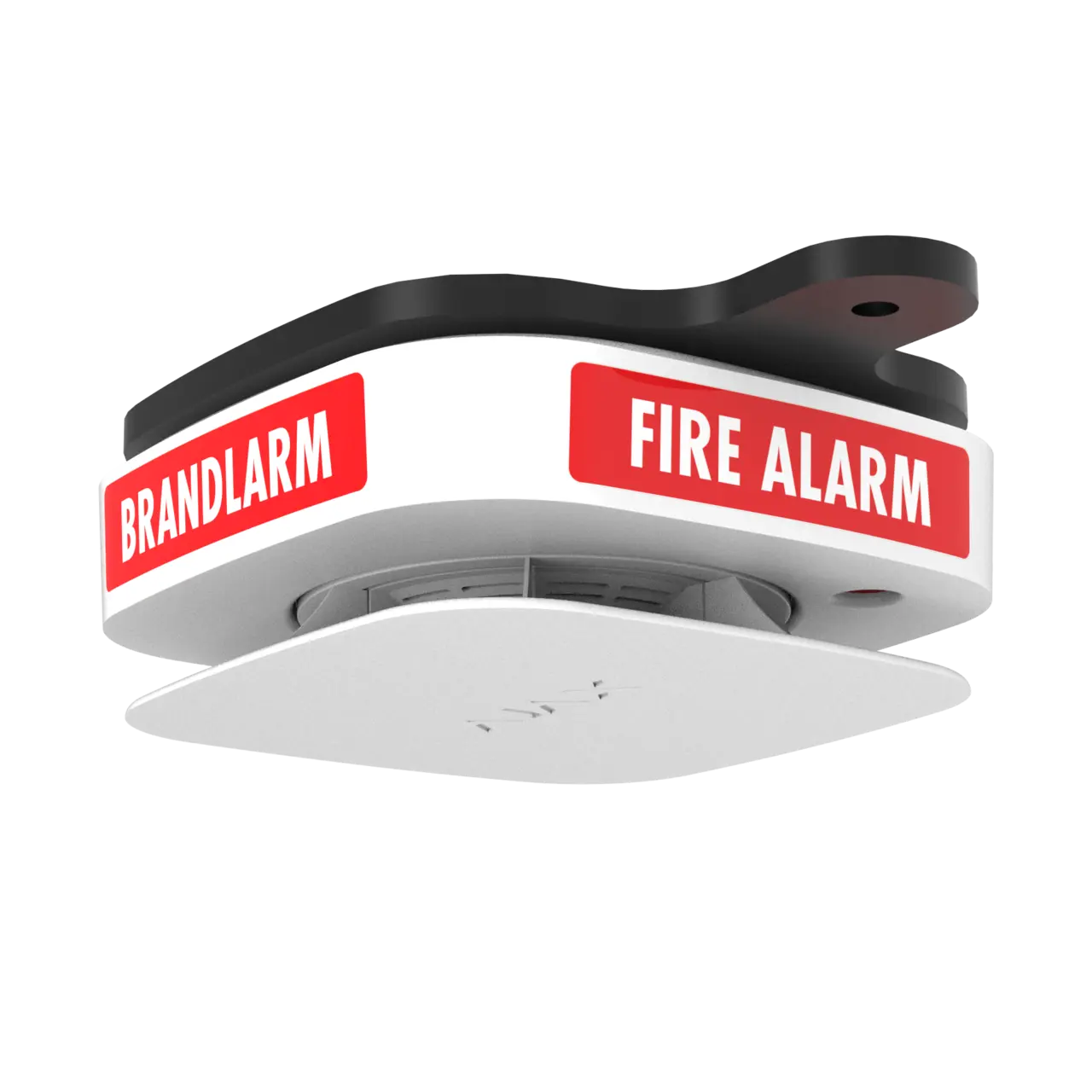 Rökdetektor m. siren temporärt bygglarm