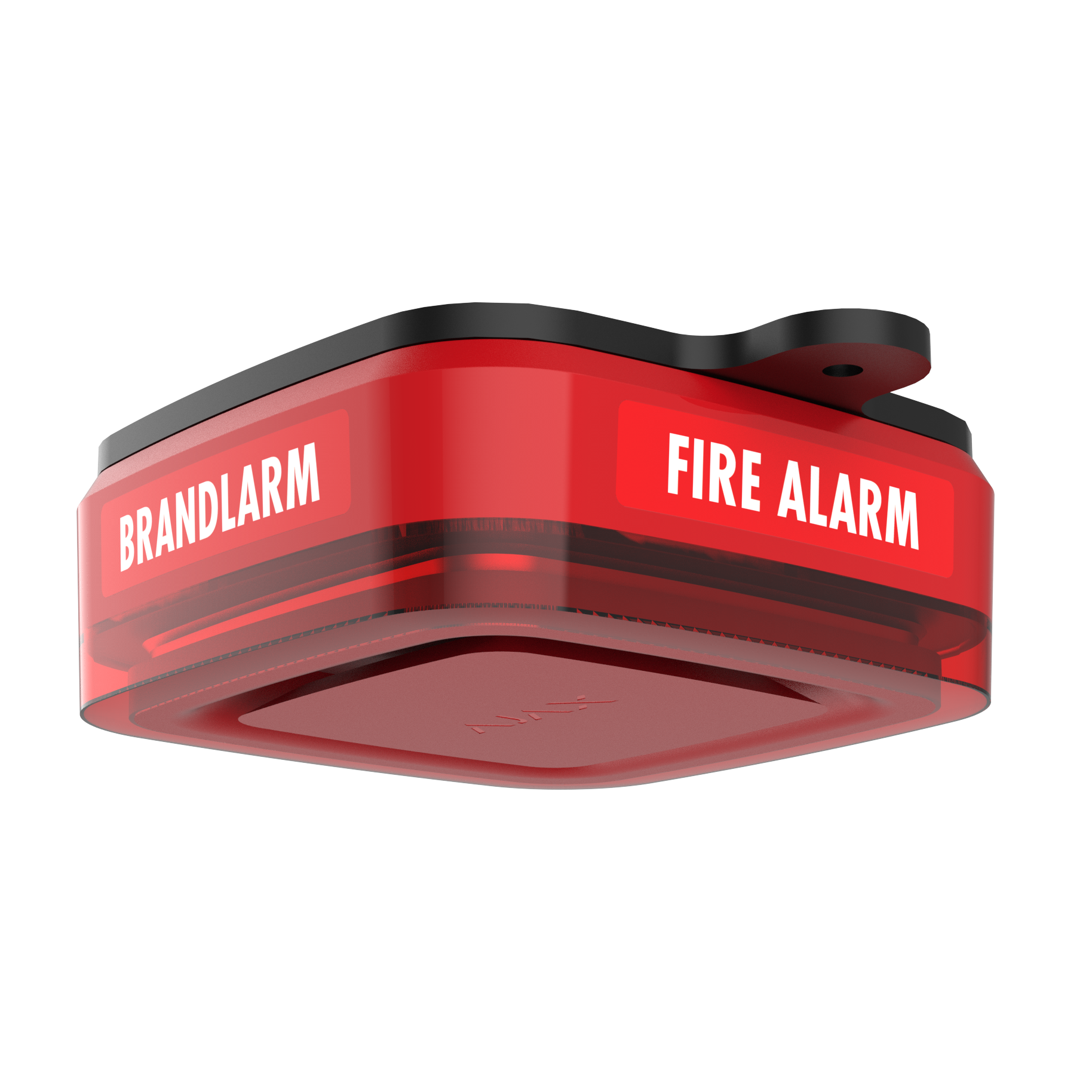 Siren / Blixtljus röd temporärt bygglarm