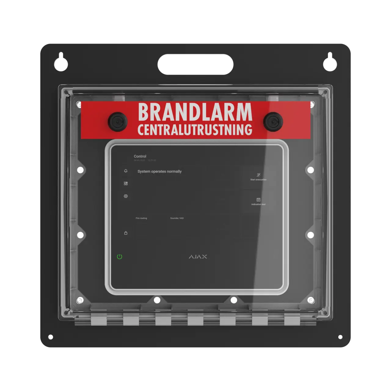 Temporär Brandlarmcentral