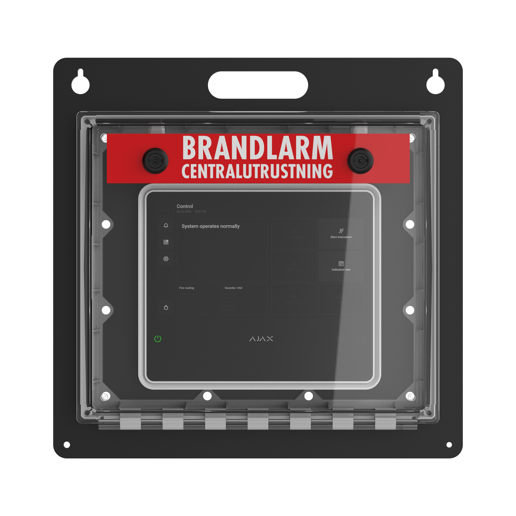 Temporär Brandlarmcentral