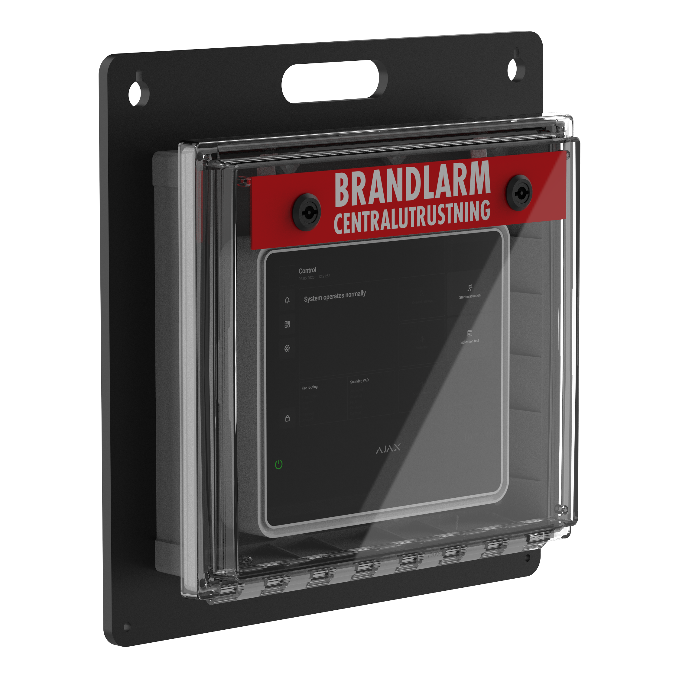 Temporär Brandlarmcentral