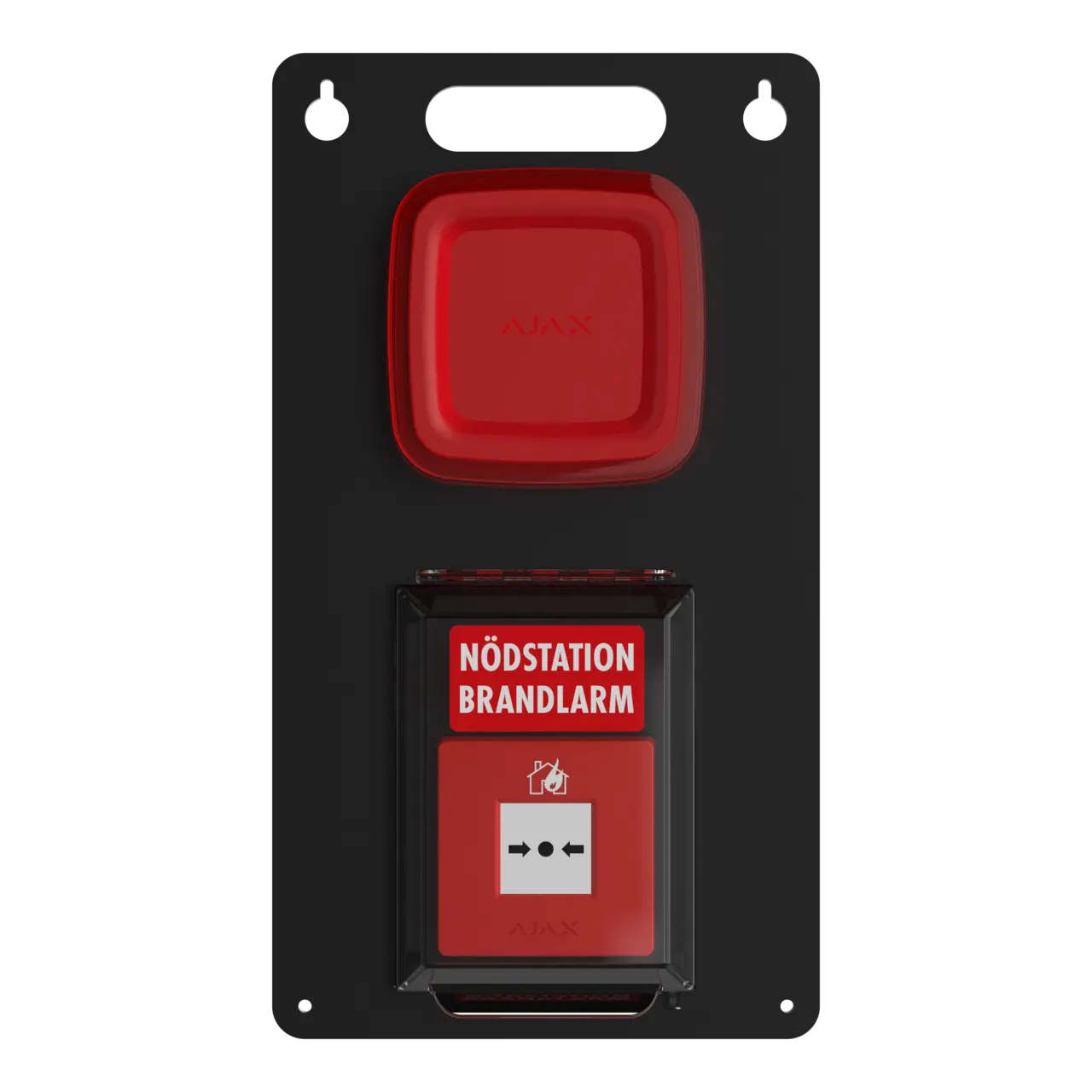Nödstation Larmknapp & Larmdon temporärt bygglarm