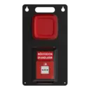 Nödstation Larmknapp & Larmdon temporärt bygglarm